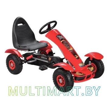 Педальная машинка Wingo CART F618 (красный)
